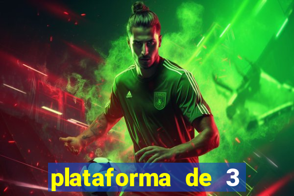 plataforma de 3 reais jogo